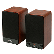 2.0 Speakers Dialog AJ-13 Brown