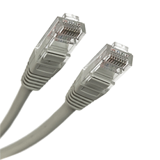 Патч-корд UTP Cat.5e RJ-45 M - RJ-45 M серый 3м Dialog CN-0130 Beige