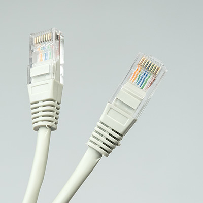 Патч-корд UTP Cat.5e RJ-45 M - RJ-45 M серый 10м CN-0210 Beige main photo