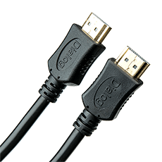 Кабель HDMI Type-A M - HDMI Type-A M v1.4 чёрный 1м Dialog CV-0110 Black