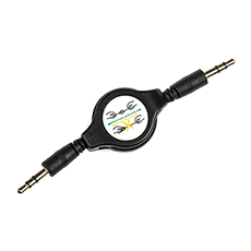 Retractable audiocable minijack 3.5mm Dialog HC-A4508