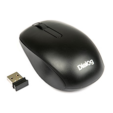 Беспроводная мышь Dialog MROP-06UB Black